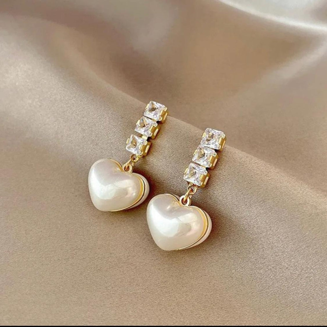 Cute Little Heart Shaped Earrings