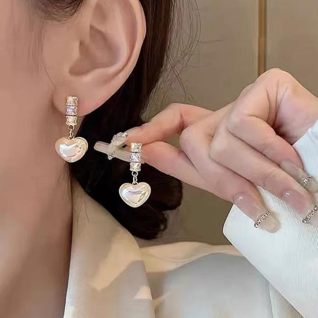 Cute Little Heart Shaped Earrings