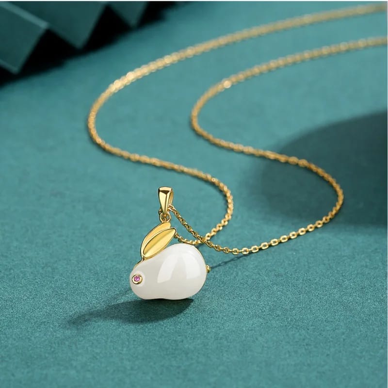 Cute Rabbit Pendent Chain Neklace