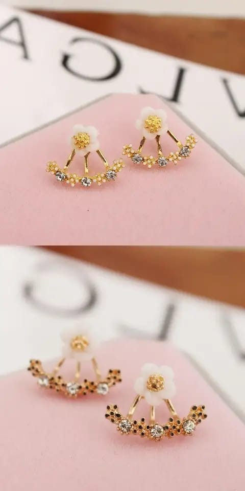 Detachable Flower Stylish Earrings