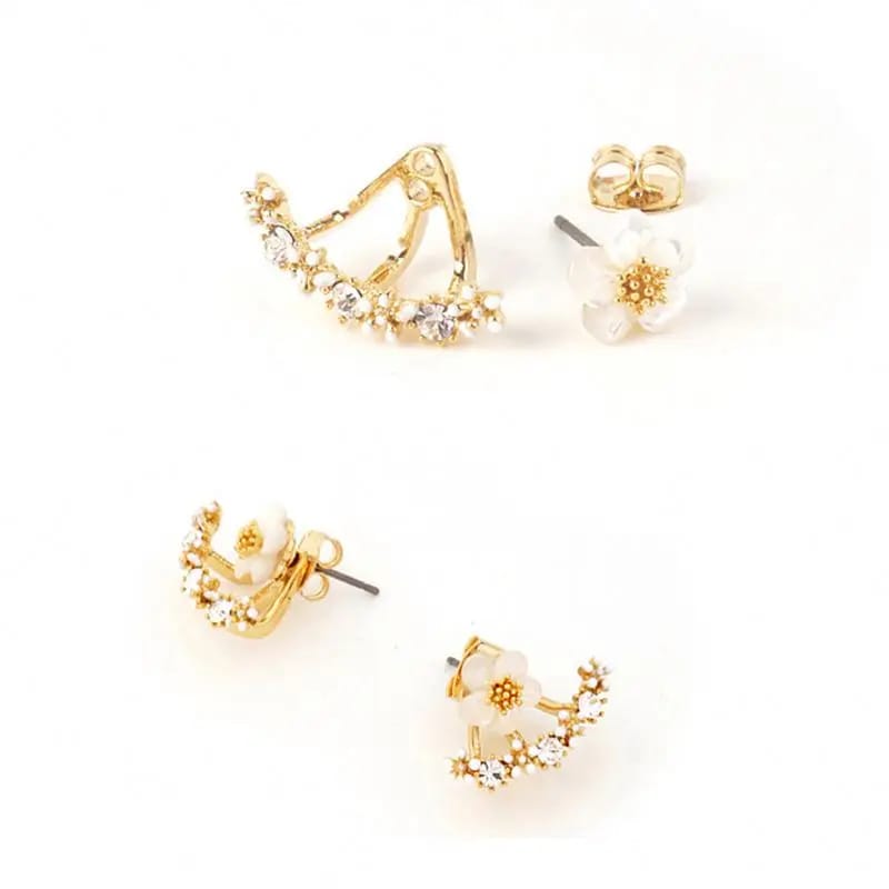 Detachable Flower Stylish Earrings