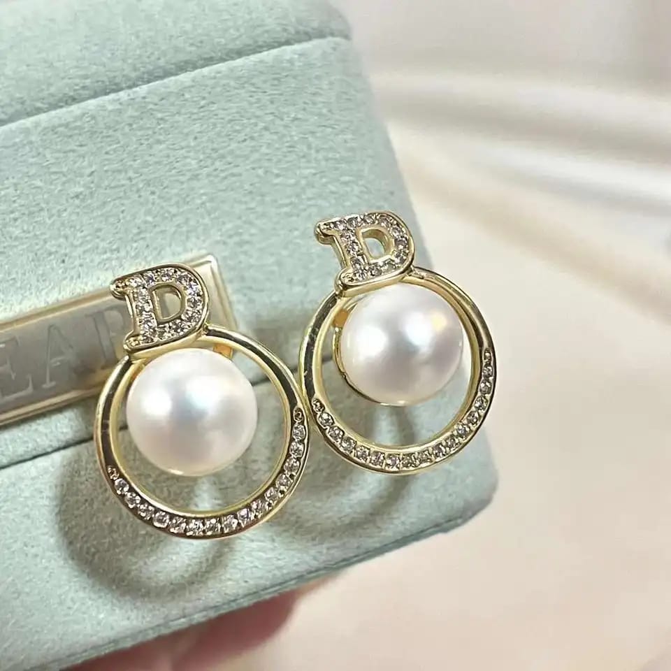 Buy White Earrings for Women by ZAVERI PEARLS Online | Ajio.com