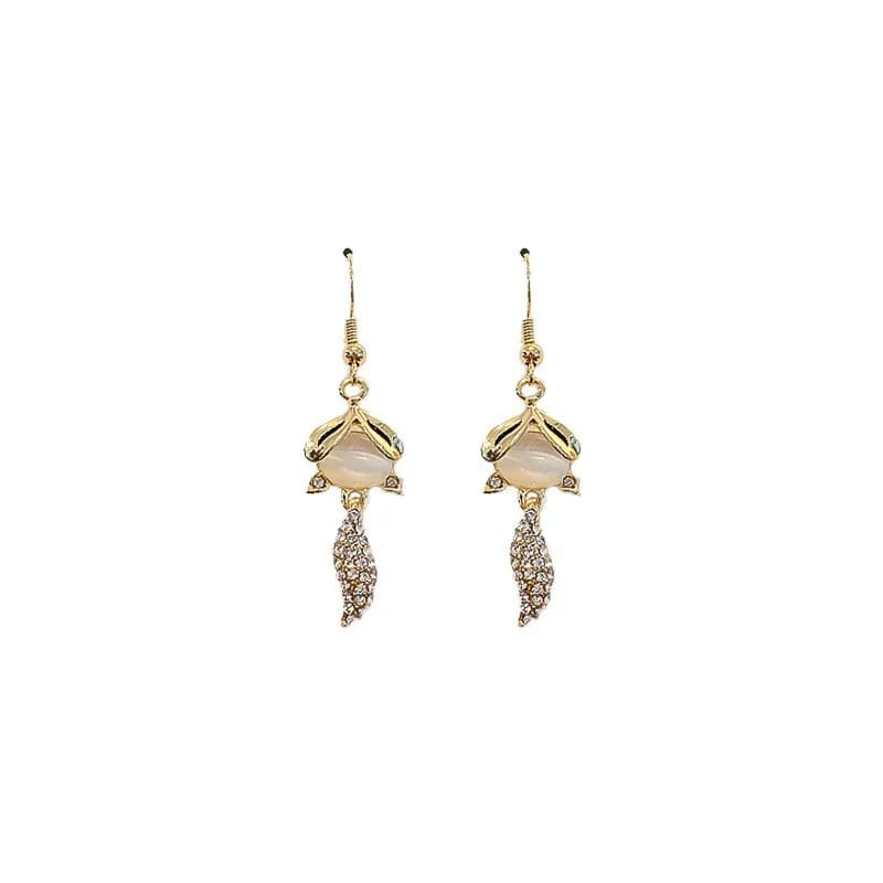 Trendy Gold Earrings