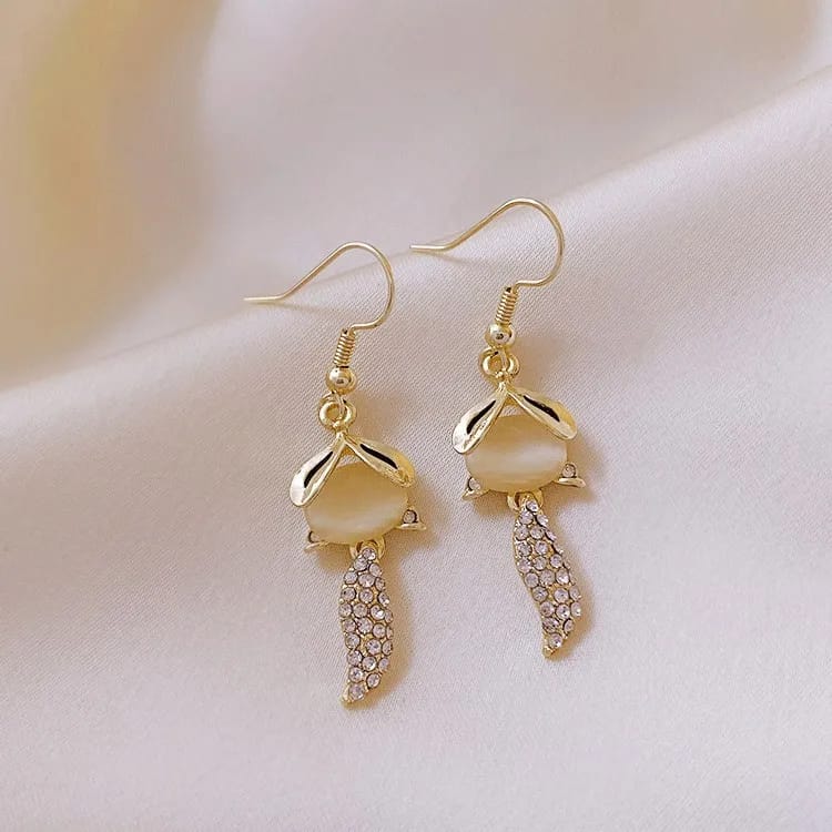 Trendy Gold Earrings