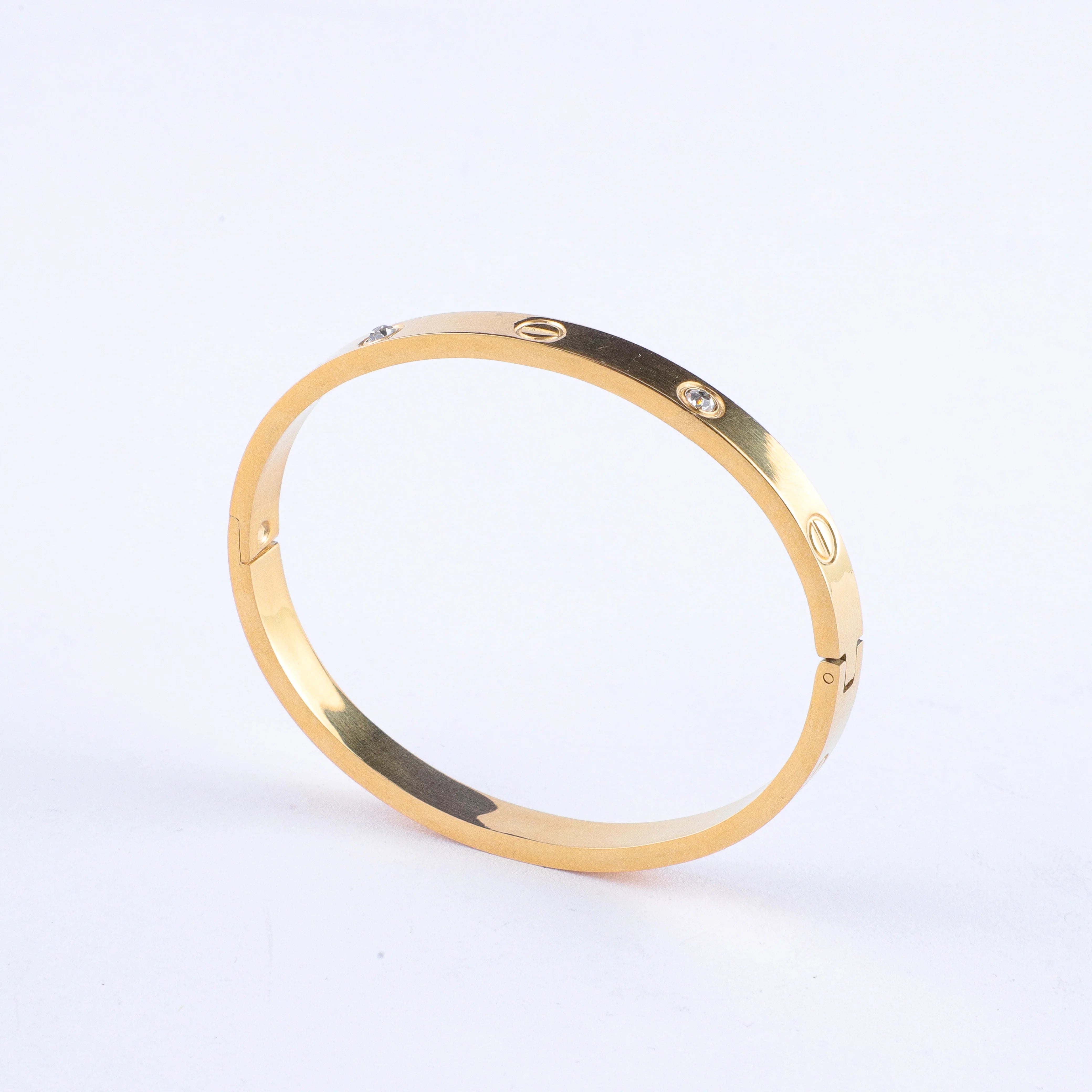 Anti Tarnish Gold Plated Stainless Steel Bracelet